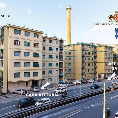 Casa Vittoria Di San Martino Affittacamere Genua Exterior foto